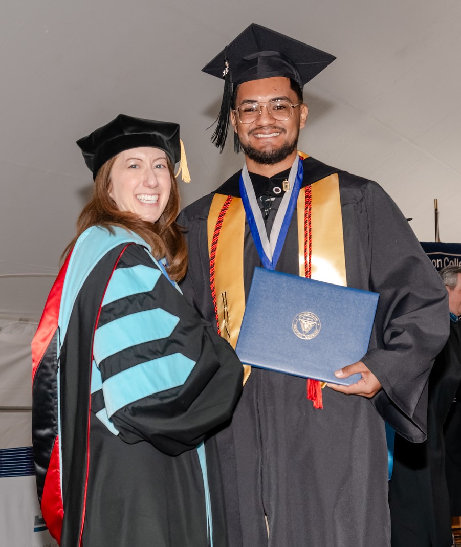 Dr Katie with graduate