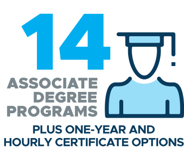 14 associates degrees